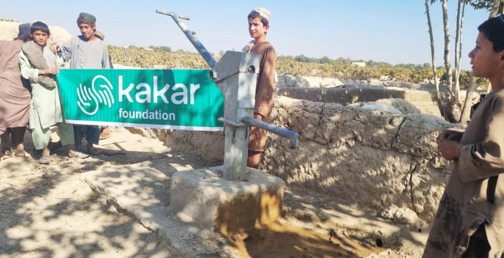 Bau von Wasserbrunnen in Lashkar Gah-3